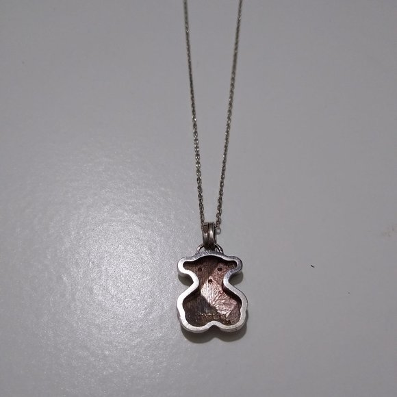 Tous Silver Pendant and Necklace - Picture 3 of 5